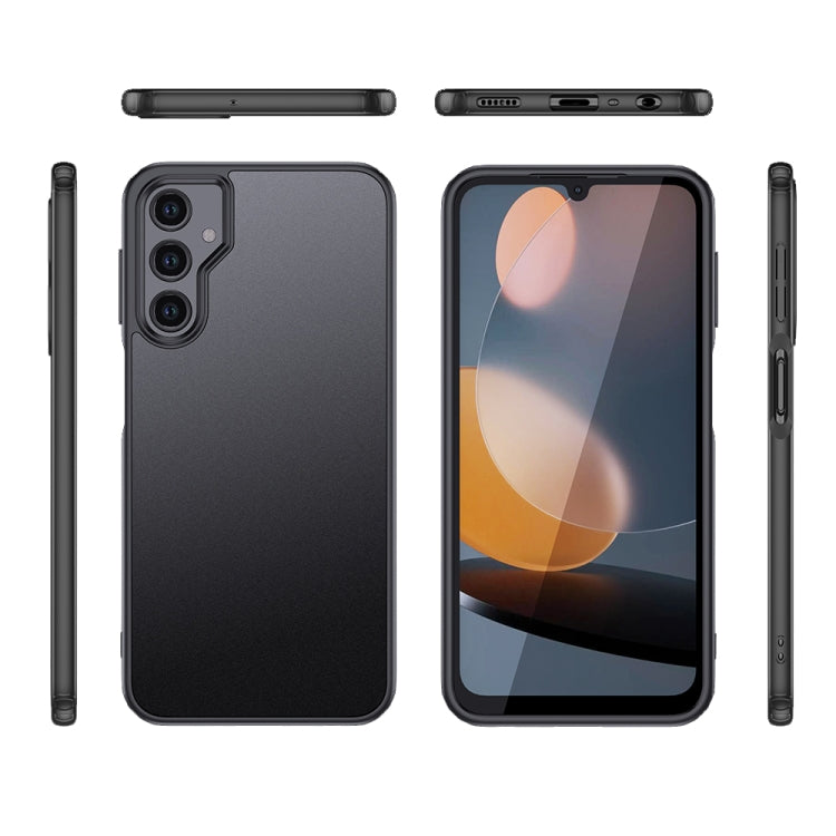 For Samsung Galaxy A24 4G Armor Clear TPU Hard PC Phone Case
