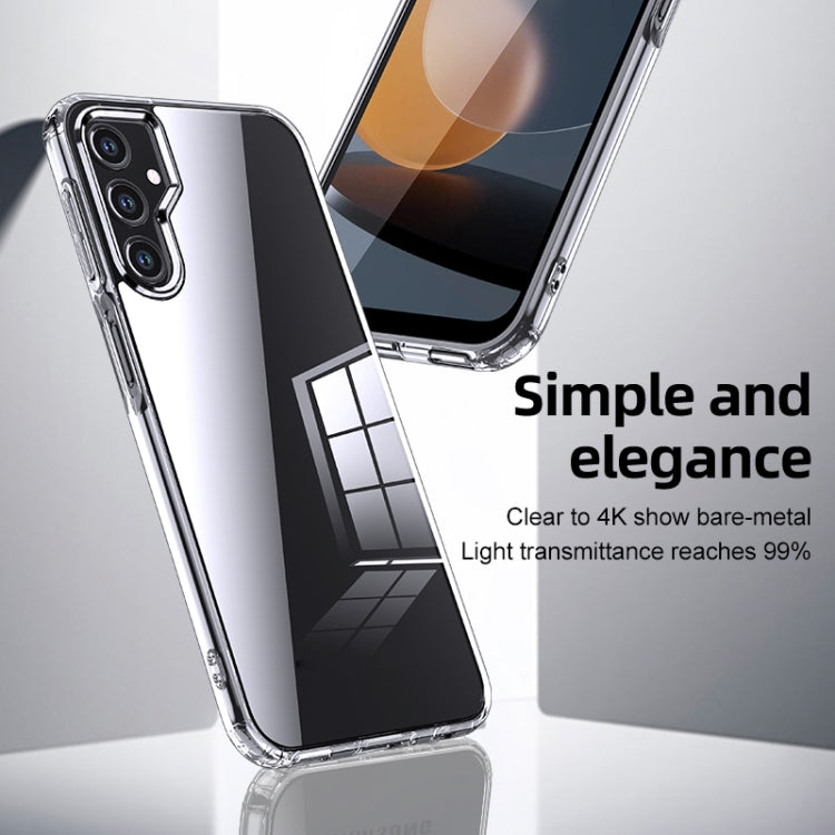 For Samsung Galaxy A24 4G Armor Clear TPU Hard PC Phone Case