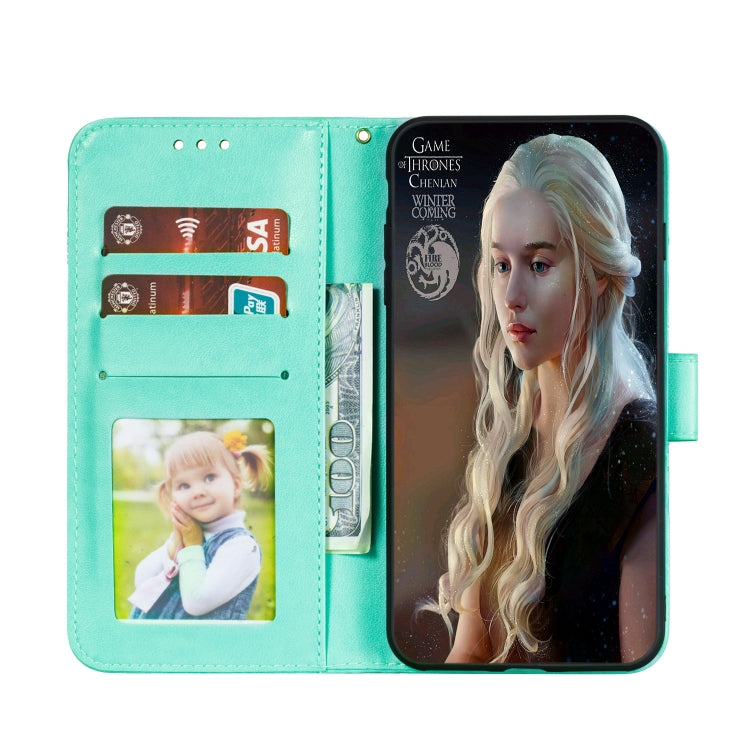 For Galaxy A41 Mandala Embossing Pattern Horizontal Flip PU Leather Case with Holder & Card Slots & Walle & Lanyard