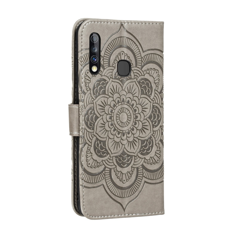 For Galaxy A70e Mandala Embossing Pattern Horizontal Flip PU Leather Case with Holder & Card Slots & Walle & Lanyard