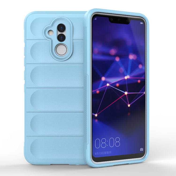 For Huawei Mate 20 Lite Magic Shield TPU + Flannel Phone Case