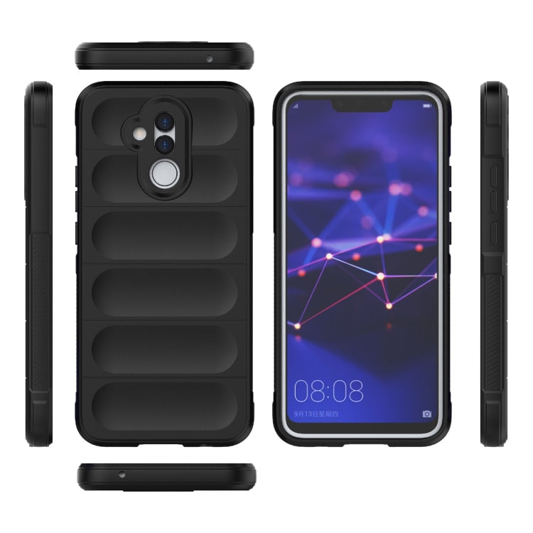 For Huawei Mate 20 Lite Magic Shield TPU + Flannel Phone Case
