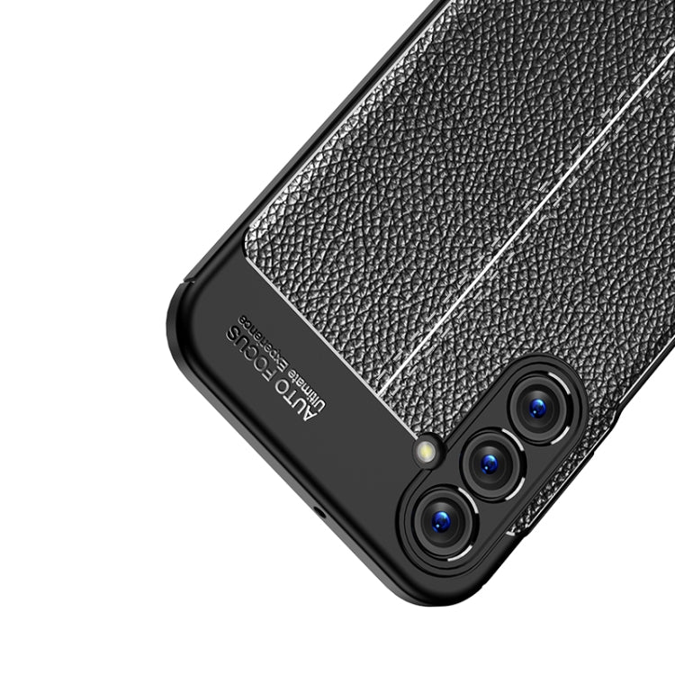 For Samsung Galaxy A24 4G Litchi Texture Shockproof TPU Phone Case