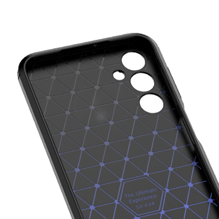 For Samsung Galaxy A24 4G Litchi Texture Shockproof TPU Phone Case