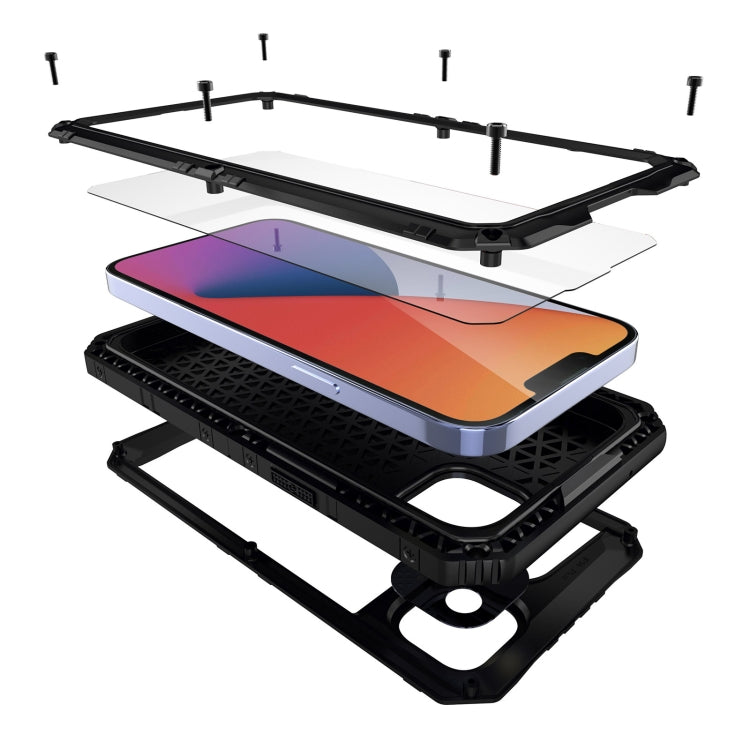 For iPhone 14 RedPepper Wolf 360 Full Body Rugged