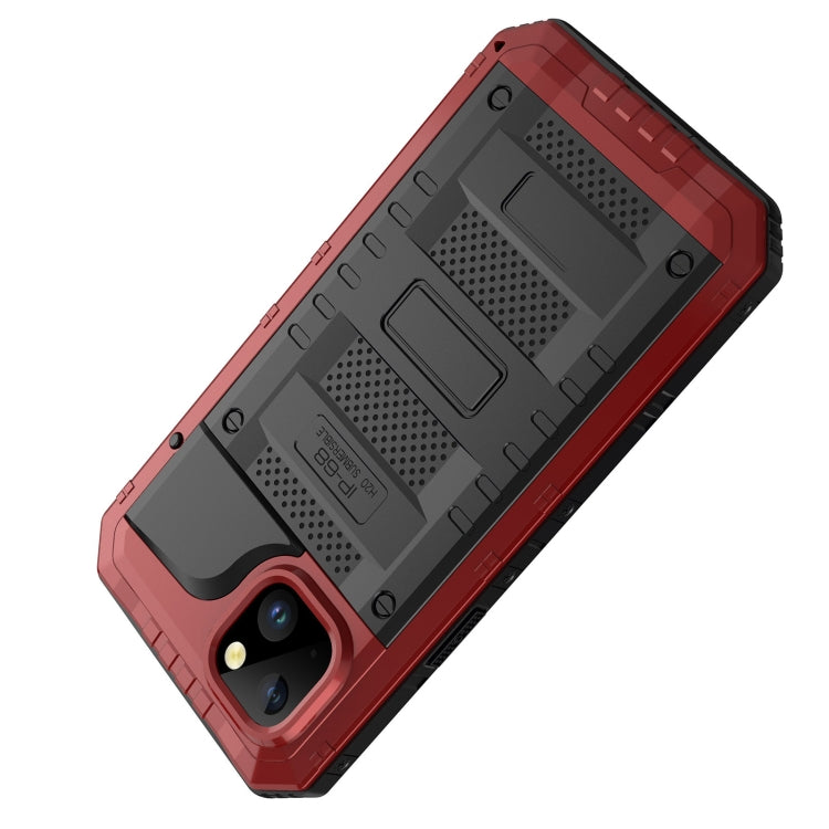 For iPhone 14 RedPepper Wolf 360 Full Body Rugged