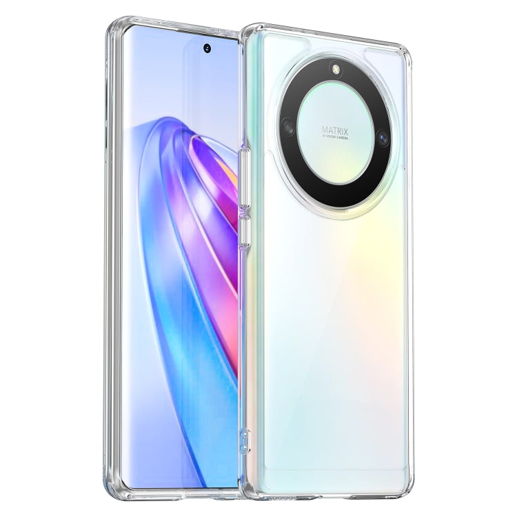 For Honor X40 Colorful Series Acrylic + TPU Phone Case