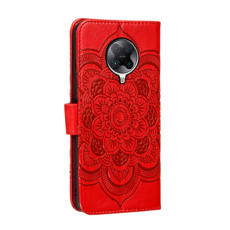 For Xiaomi Redmi K30 Pro Mandala Embossing Pattern Horizontal Flip PU Leather Case with Holder & Card Slots & Walle & Lanyard
