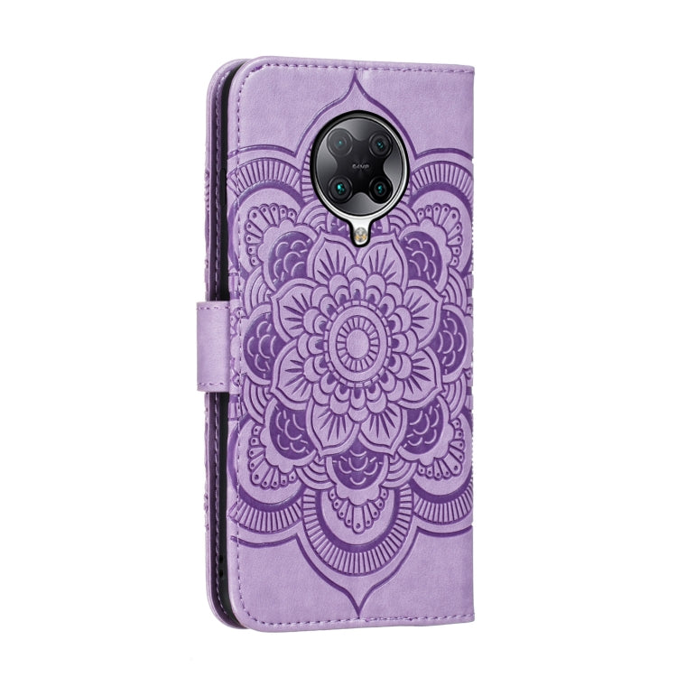 For Xiaomi Redmi K30 Pro Mandala Embossing Pattern Horizontal Flip PU Leather Case with Holder & Card Slots & Walle & Lanyard