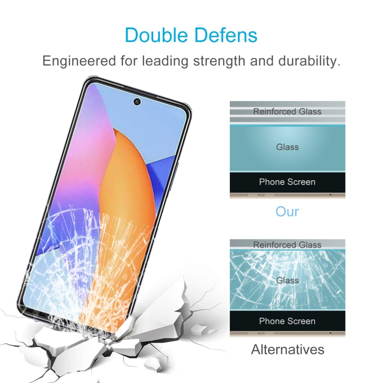 For Honor X10 Lite 50pcs 0.26mm 9H 2.5D Tempered Glass Film