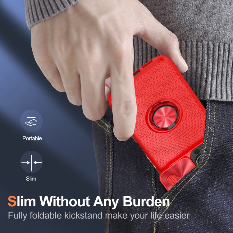 For iPhone 13 Pro Sliding Camshield Armor Phone Case with Ring Holder
