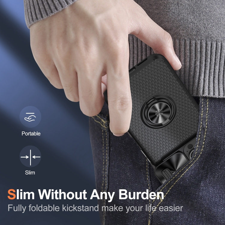 For iPhone 12 Pro Sliding Camshield Armor Phone Case with Ring Holder