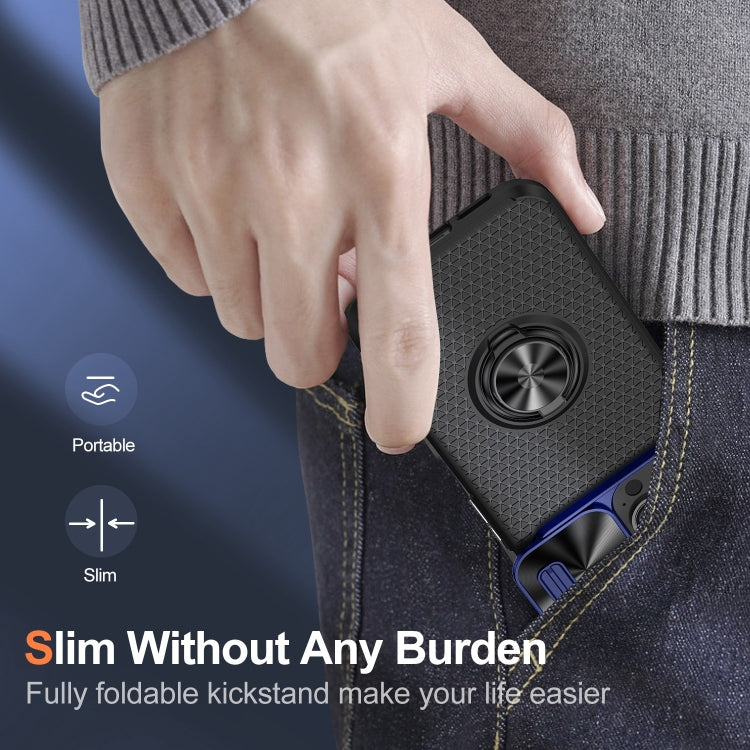 For iPhone 12 Pro Max Sliding Camshield Armor Phone Case with Ring Holder