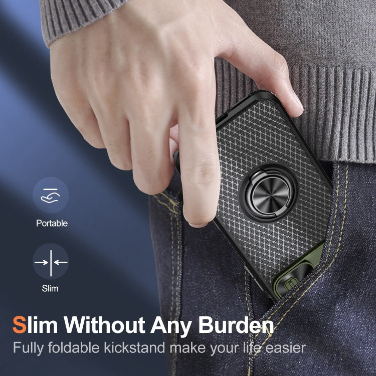 For iPhone X / XS Sliding Camshield Armor Phone Case with Ring Holder