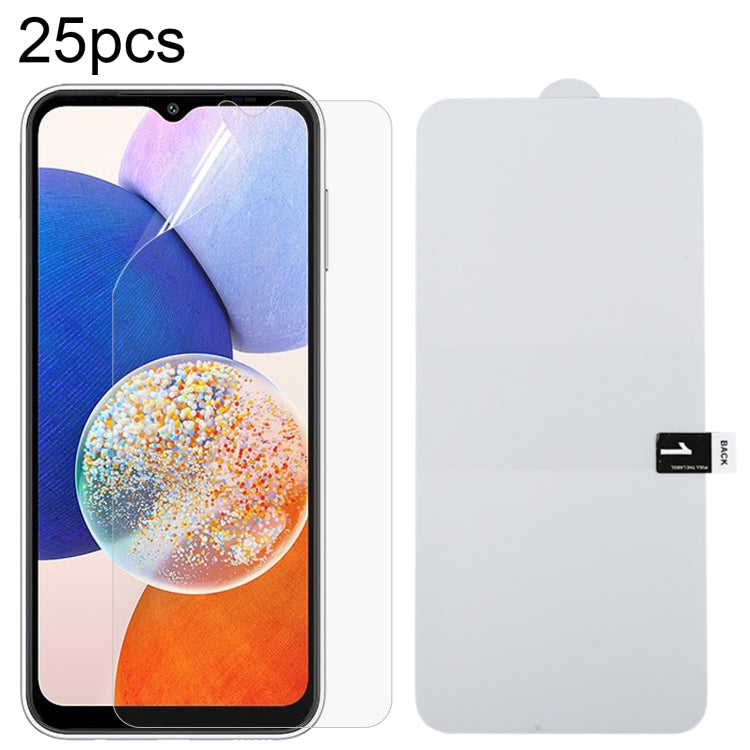 For Samsung Galaxy A14 5G / 4G / Galaxy M14 25pcs Full Screen Protector Explosion-proof Hydrogel Film