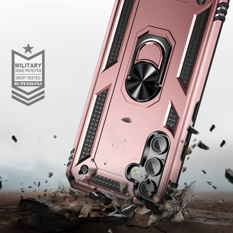For Samsung Galaxy A54 Shockproof TPU + PC Phone Case with Holder