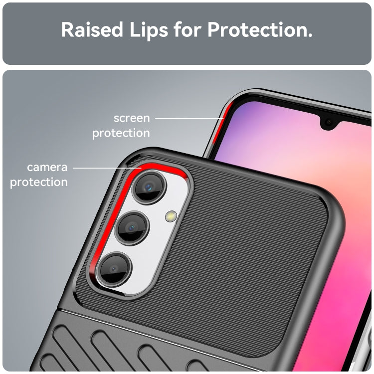 For Samsung Galaxy A24 4G Thunderbolt Shockproof TPU Phone Case