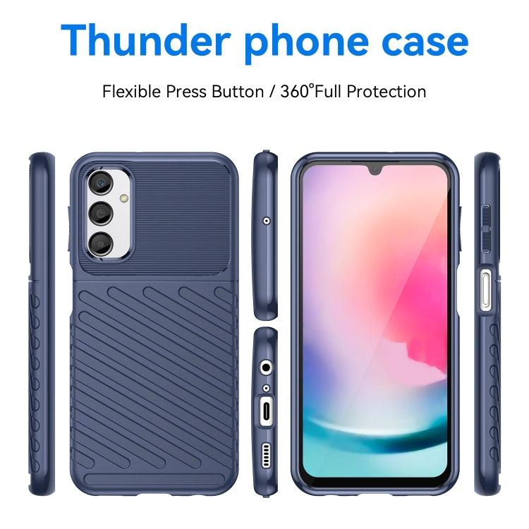 For Samsung Galaxy A24 4G Thunderbolt Shockproof TPU Phone Case