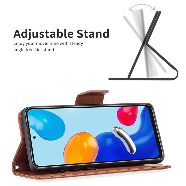 For Xiaomi Redmi Note 12S 4G / Note 11 Lambskin Texture Pure Color Flip Leather Phone Case