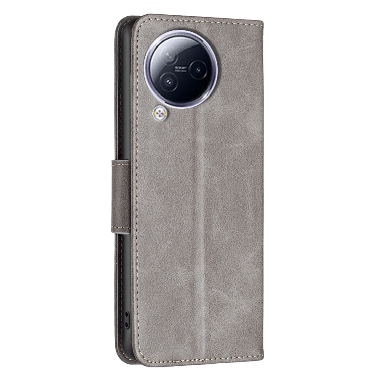 For Xiaomi Civi 3 5G Lambskin Texture Pure Color Flip Leather Phone Case