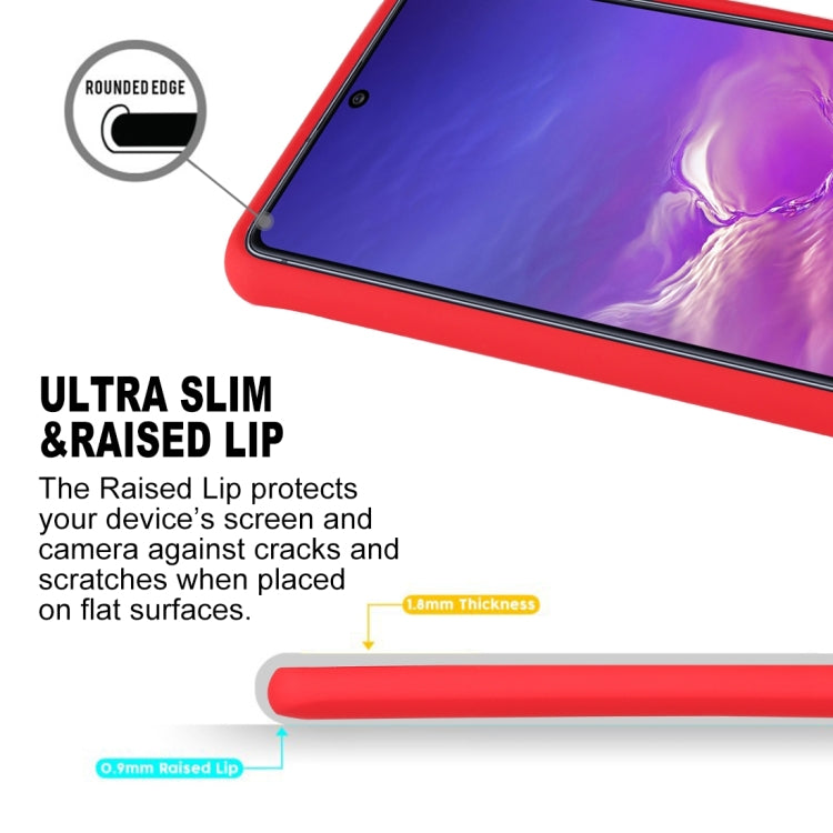 For Galaxy S10 Lite GOOSPERY SF JELLY TPU Shockproof and Scratch Case