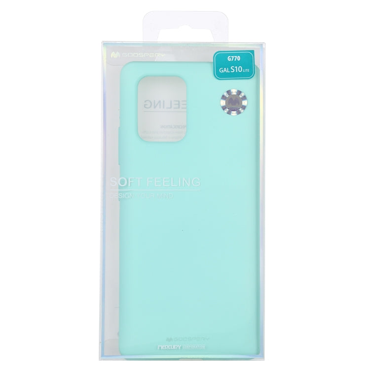 For Galaxy S10 Lite GOOSPERY SF JELLY TPU Shockproof and Scratch Case