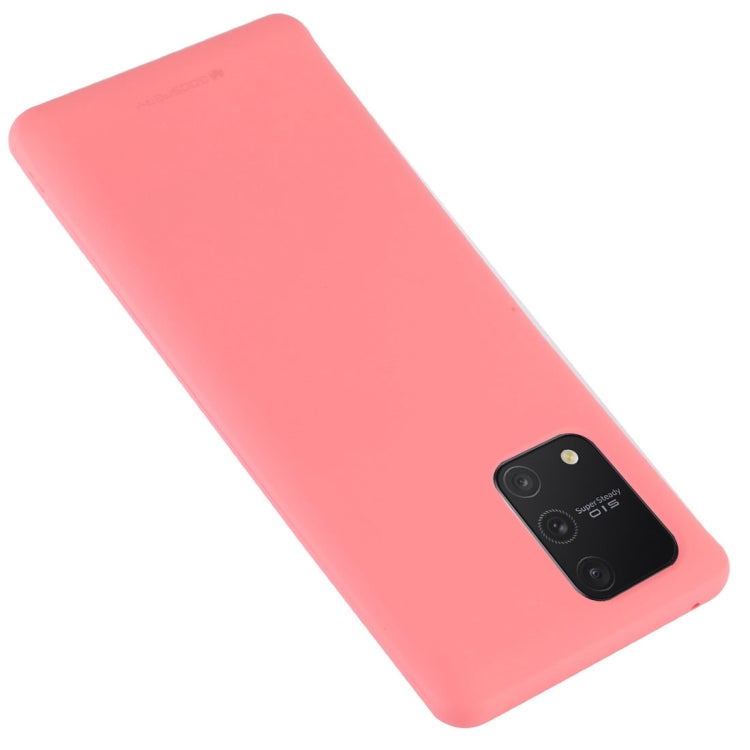 For Galaxy S10 Lite GOOSPERY SF JELLY TPU Shockproof and Scratch Case