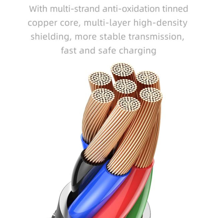 USAMS US-SJ615 U84 PD100W USB-C / Type-C to USB-C / Type-C Charging Data Cable, Cable Length:3m(White)