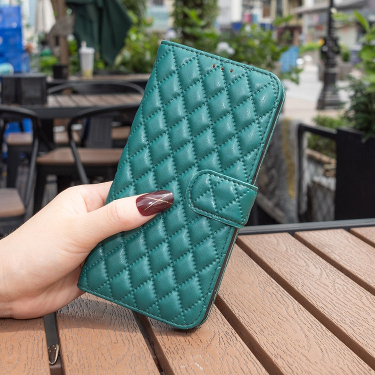 For Xiaomi Redmi Note 12S 4G / Note 11 Diamond Lattice Wallet Leather Flip Phone Case