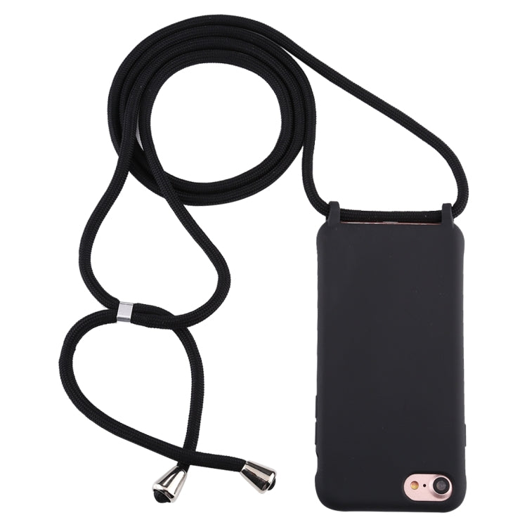 For iPhone 6s Plus / 6 Plus Candy Color TPU Protective Case with Lanyard