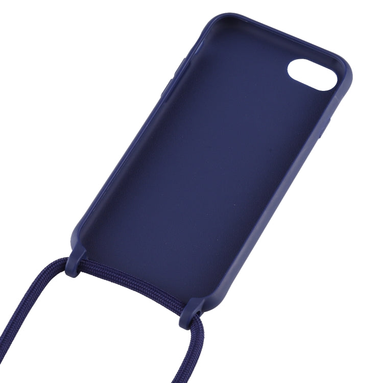 For iPhone 6s Plus / 6 Plus Candy Color TPU Protective Case with Lanyard