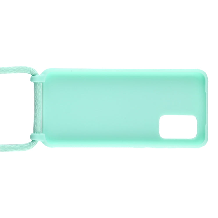 For Galaxy S20 Ultra Candy Color TPU Protective Case with Lanyard