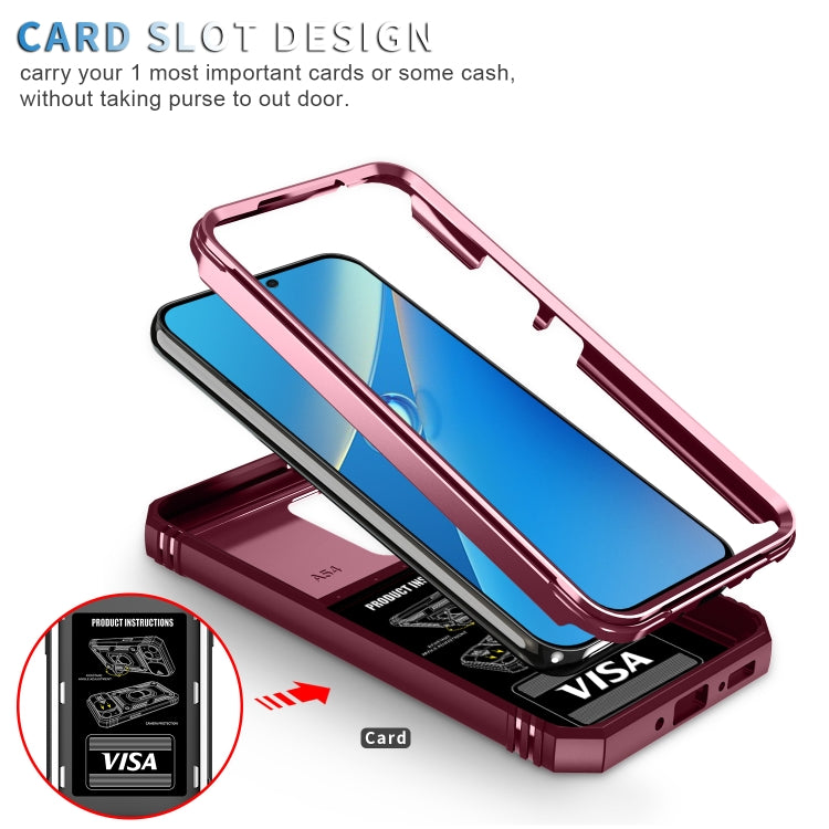 For Samsung Galaxy A54 5G Sliding Camshield TPU + PC Phone Case