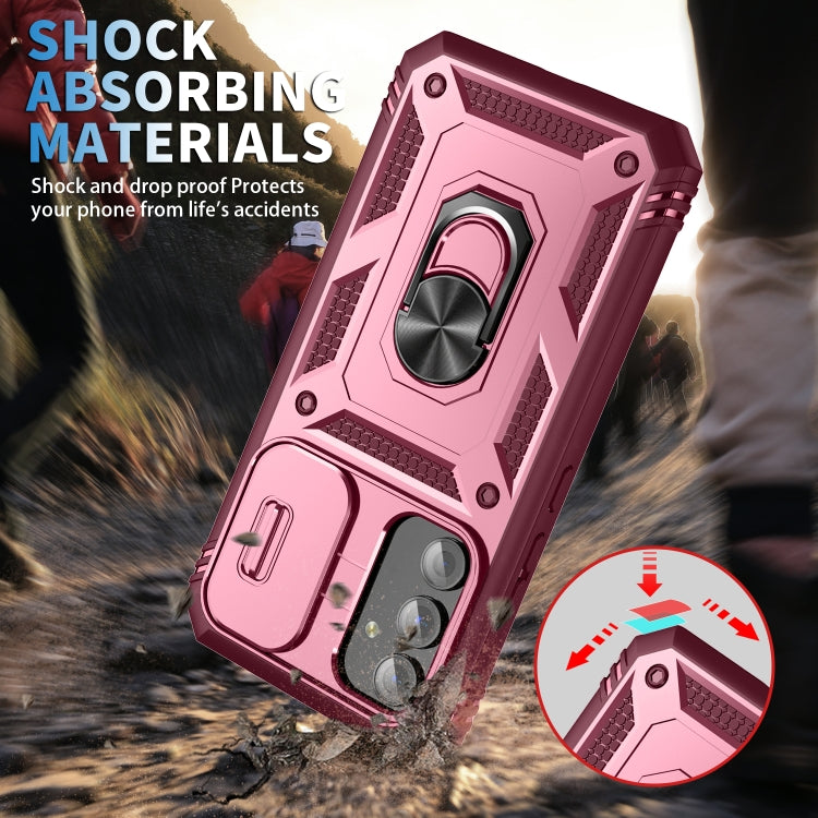 For Samsung Galaxy A54 5G Sliding Camshield TPU + PC Phone Case