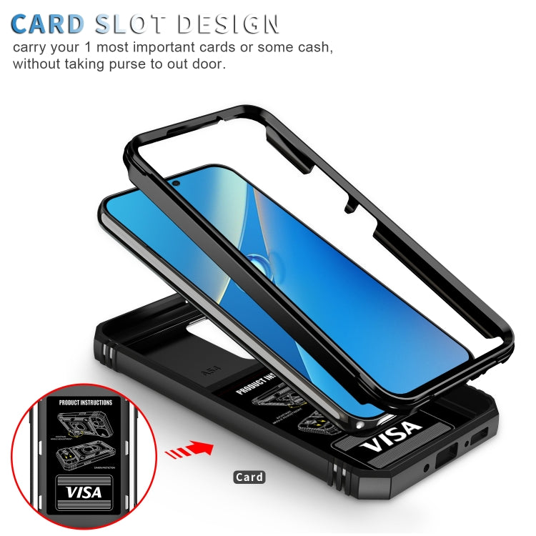 For Samsung Galaxy A54 5G Sliding Camshield TPU + PC Phone Case