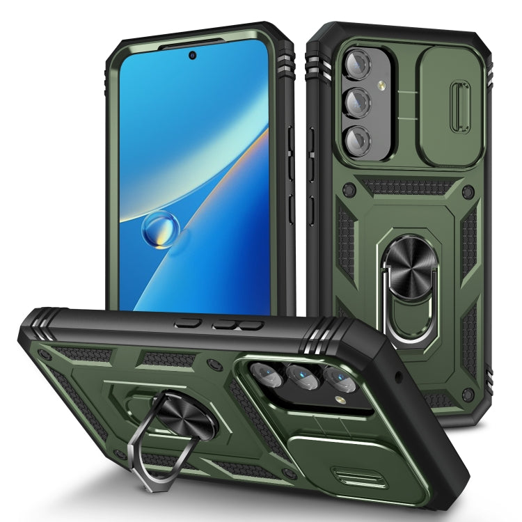 For Samsung Galaxy A54 5G Sliding Camshield TPU + PC Phone Case