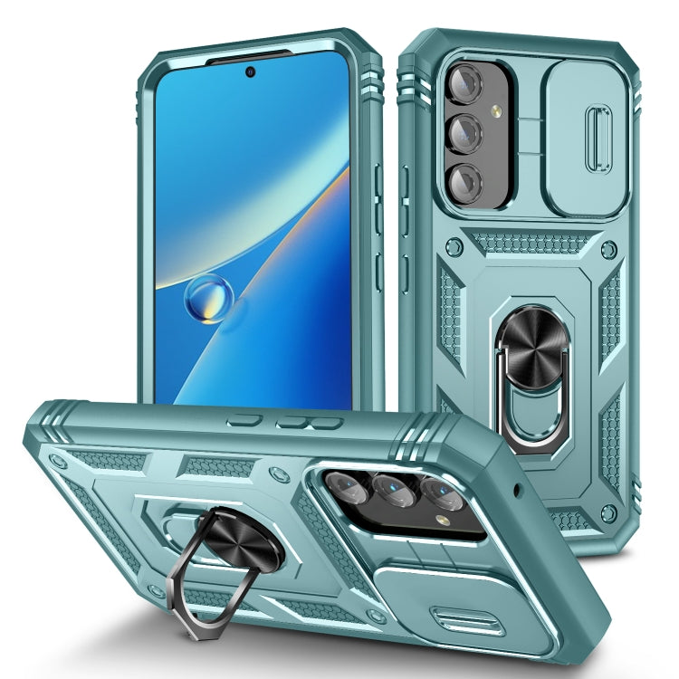 For Samsung Galaxy A54 5G Sliding Camshield TPU + PC Phone Case