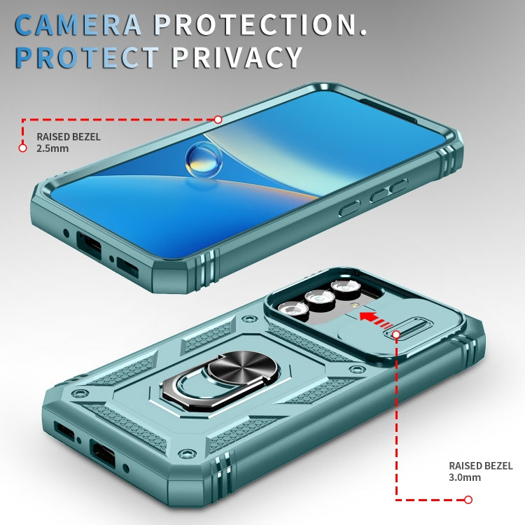For Samsung Galaxy A54 5G Sliding Camshield TPU + PC Phone Case