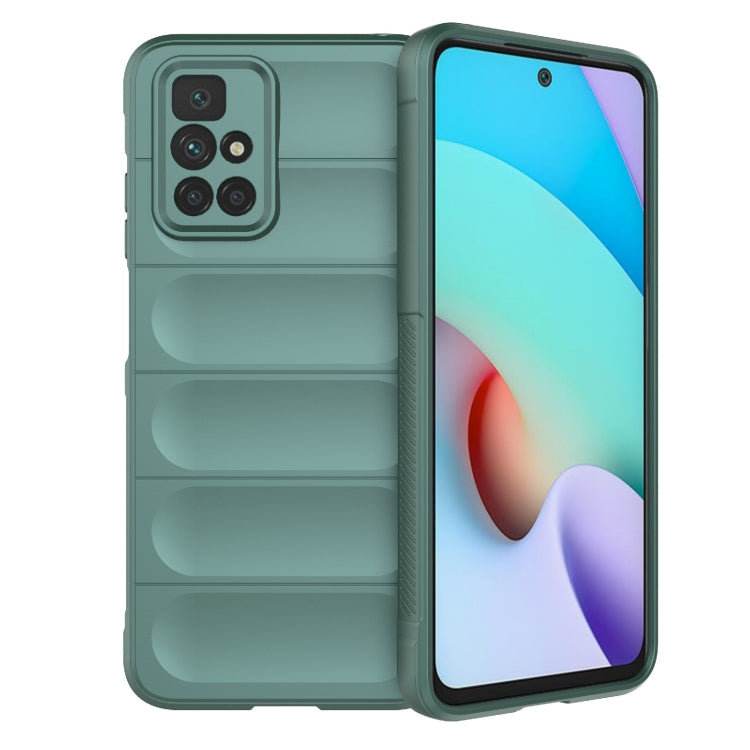 For Xiaomi Redmi 10 Magic Shield TPU + Flannel Phone Case