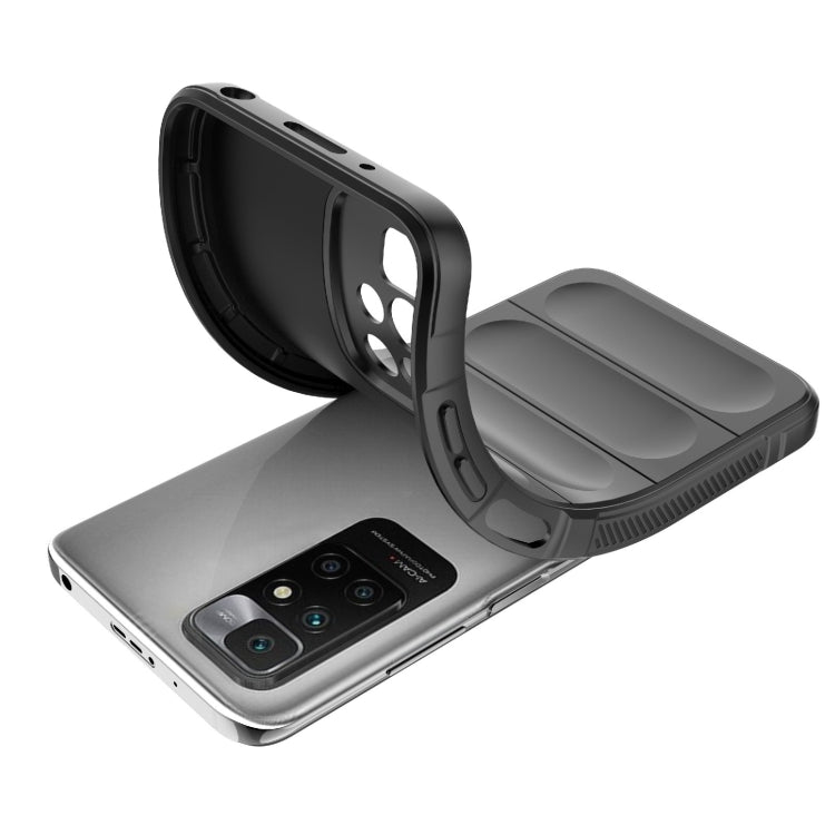 For Xiaomi Redmi 10 Magic Shield TPU + Flannel Phone Case