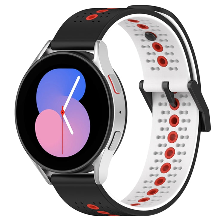 For Coros Apex 46mm/Apex Pro / Ticwatch Pro 3 22mm Tricolor Breathable Silicone Watch Band