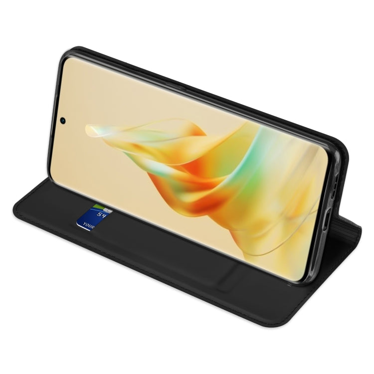 For OPPO Reno8 T 5G DUX DUCIS Skin Pro Series Horizontal Flip Phone Leather Case