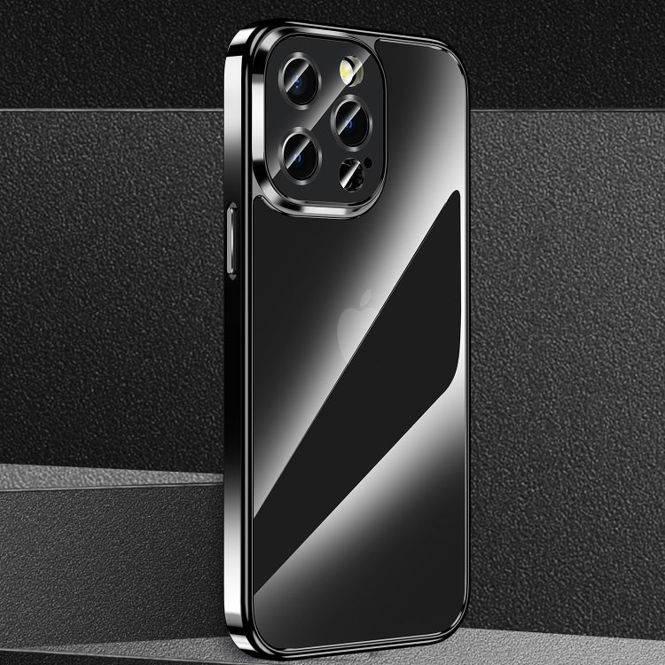 For iPhone 14 Platinum Series Ultra-thin Transparent Phone Case