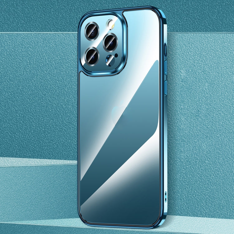 For iPhone 14 Platinum Series Ultra-thin Transparent Phone Case