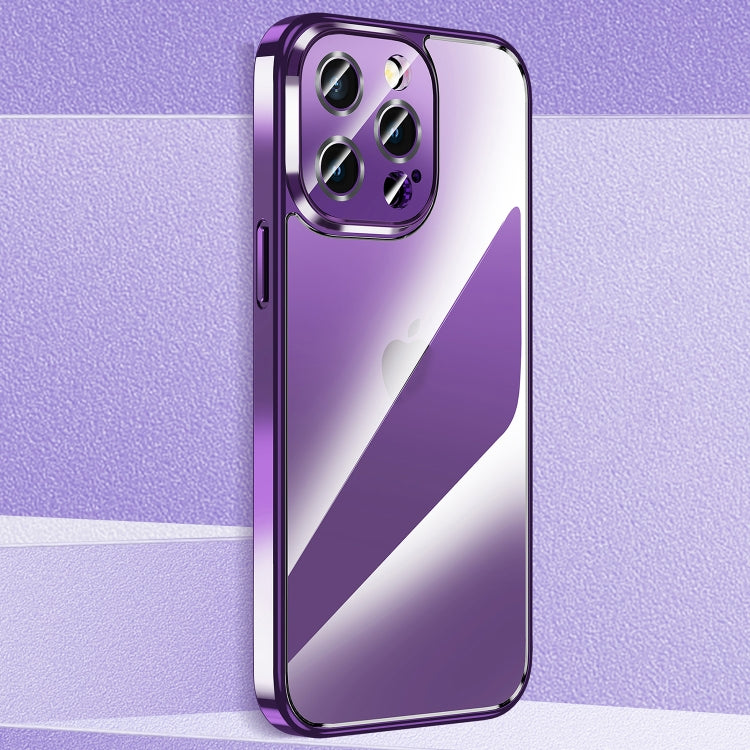 For iPhone 13 Pro Platinum Series Ultra-thin Transparent Phone Case