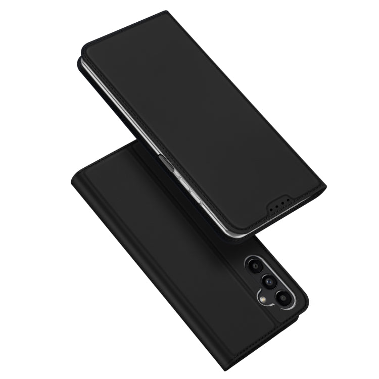 For Samsung Galaxy A24 4G DUX DUCIS Skin Pro Series Flip Leather Phone Case