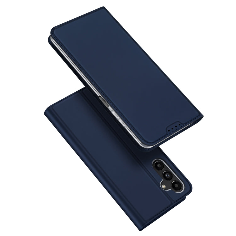 For Samsung Galaxy A24 4G DUX DUCIS Skin Pro Series Flip Leather Phone Case
