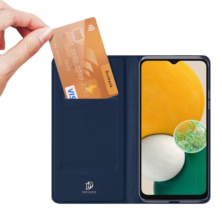 For Samsung Galaxy A24 4G DUX DUCIS Skin Pro Series Flip Leather Phone Case