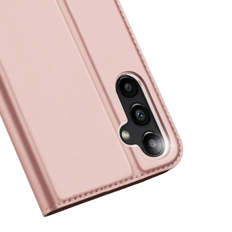 For Samsung Galaxy A24 4G DUX DUCIS Skin Pro Series Flip Leather Phone Case