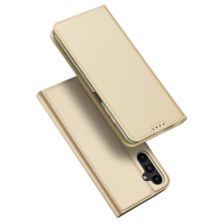 For Samsung Galaxy A24 4G DUX DUCIS Skin Pro Series Flip Leather Phone Case